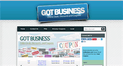 Desktop Screenshot of gotbusiness.net